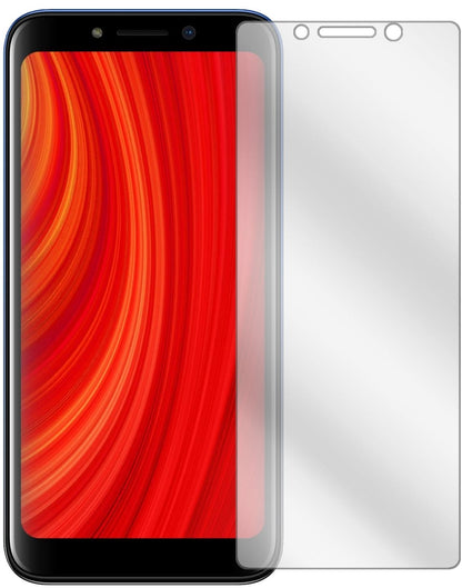 LavaZ61 Pro mit aufgebrachter dipos Displayschutzfolie, glasklare Darstellung ohne Einschränkungen