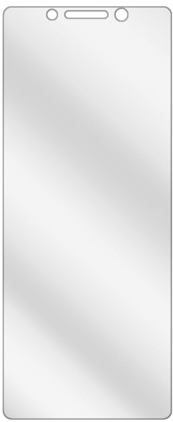 dipos Displayschutz für Lava Z61 Pro, transparente Oberfläche, geringe Dicke und perfekte Passform