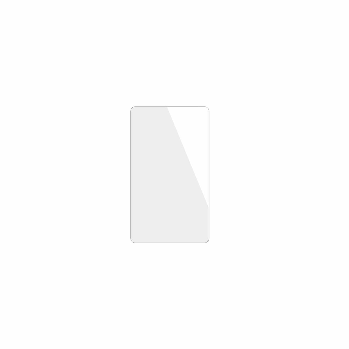 dipos Displayschutz für Ledio XTVW72C Radio, transparente Oberfläche, geringe Dicke und perfekte Passform
