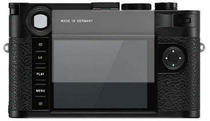 LeicaM10-P mit aufgebrachter dipos Displayschutzfolie, die lästige Fingerabdrücke minimiert