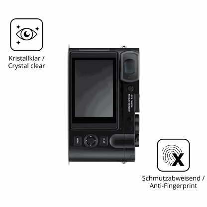 Flexible TPU-Folie passend zugeschnitten für Leica Q3 Monochrom, vollständige Abdeckung