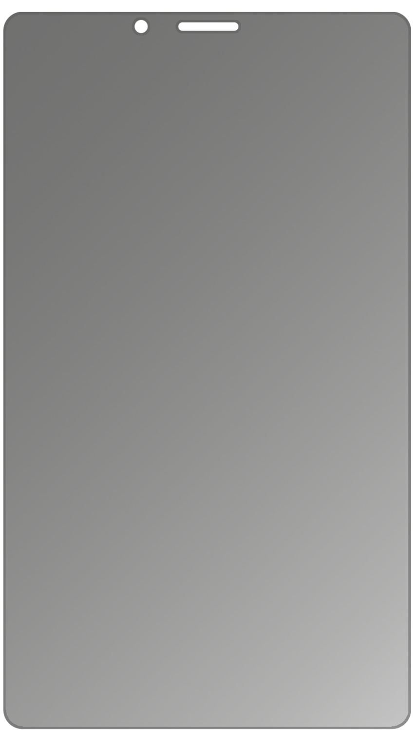 dipos Displayschutz für Lenovo Tab M7, mattierte Oberfläche, Blickschutzfilter und perfekter Passform