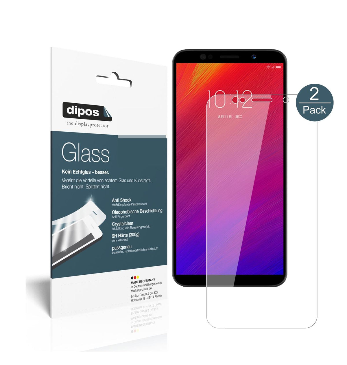 Perfekte Passform und ultimative Qualität: Unser 9H Panzerglas bietet Schutz für Lenovo-A5