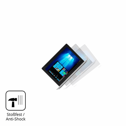 Schutz gegen Kratzer auf dem Lenovo IdeaPad D330 Glas durch Schlüssel, Stöße gegen die Tischkante oder Stürze