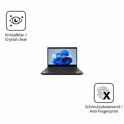 Flexible TPU-Folie passend zugeschnitten für Lenovo ThinkPad T490s, vollständige Abdeckung
