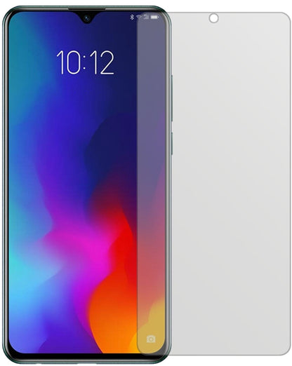 LenovoZ6 Lite mit aufgebrachter dipos Displayschutzfolie, die lästige Fingerabdrücke minimiert