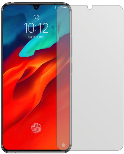 LenovoZ6 Pro Ferrari Edition mit aufgebrachter dipos Displayschutzfolie, die lästige Fingerabdrücke minimiert