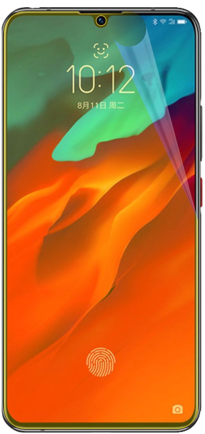 2x 3D Full Cover Schutzfolie für Lenovo Z6 Pro