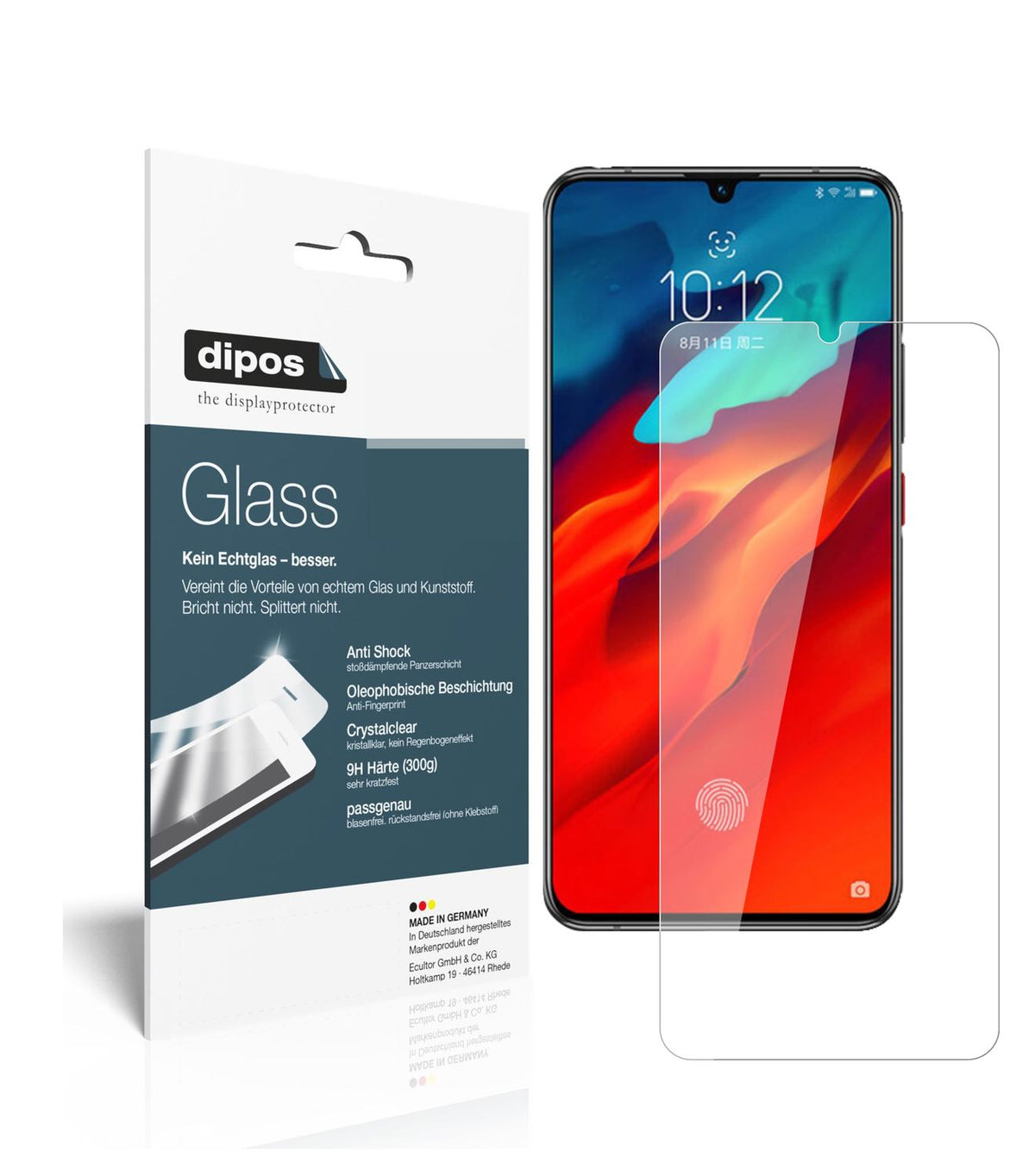 Perfekte Passform und ultimative Qualität: Unser 9H Panzerglas bietet Schutz für Lenovo-Z6 Pro