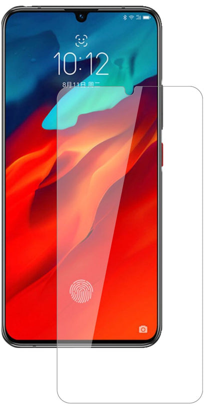 LenovoZ6 Pro Ferrari Edition mit aufgebrachter dipos Flex Schutzfolie, glasklare Darstellung ohne Einschränkungen