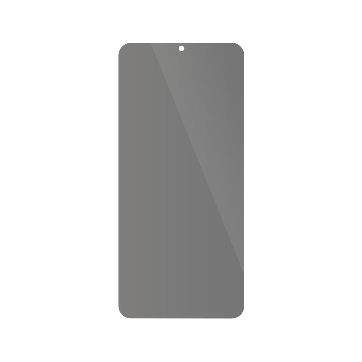 dipos Displayschutz für LG K22 Plus, mit Blickschutzfilter und perfekter Passform auch für die Rundungen