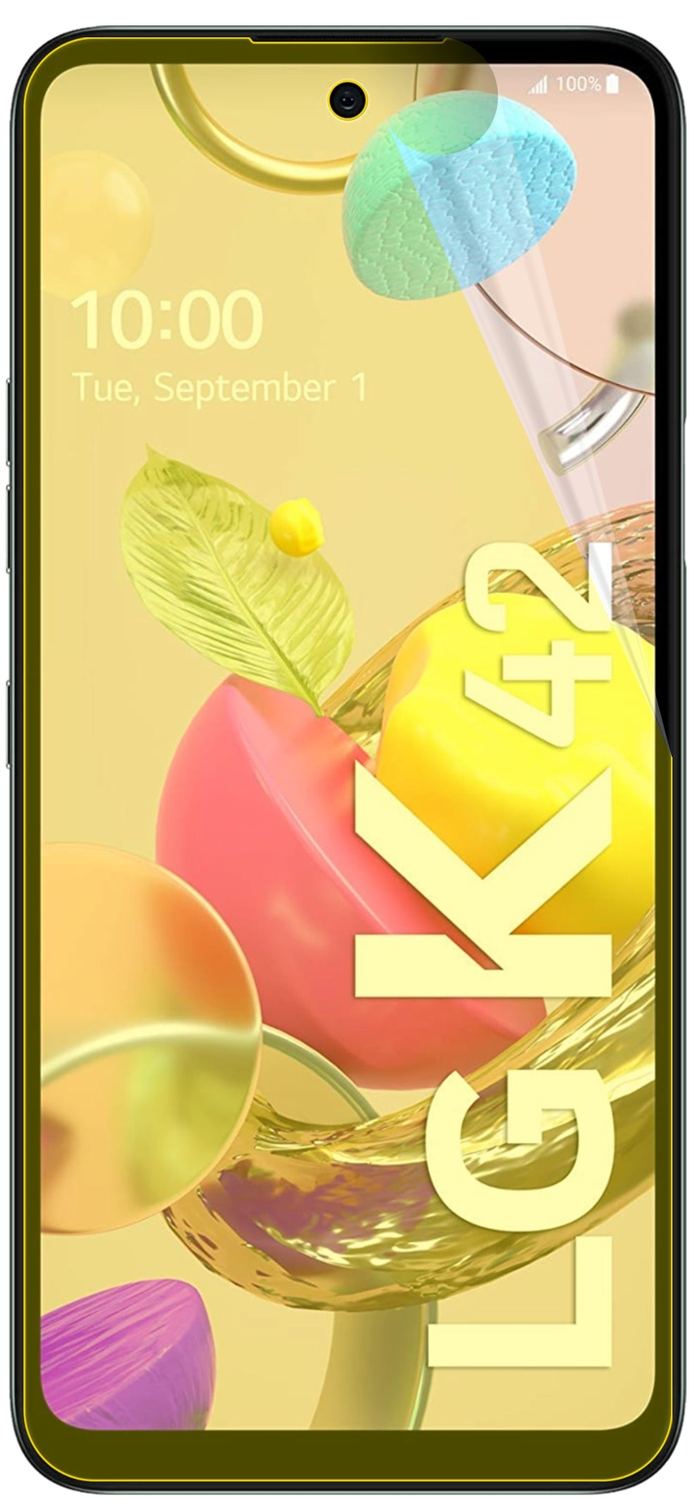 2x 3D Full Cover Schutzfolie für LG K42
