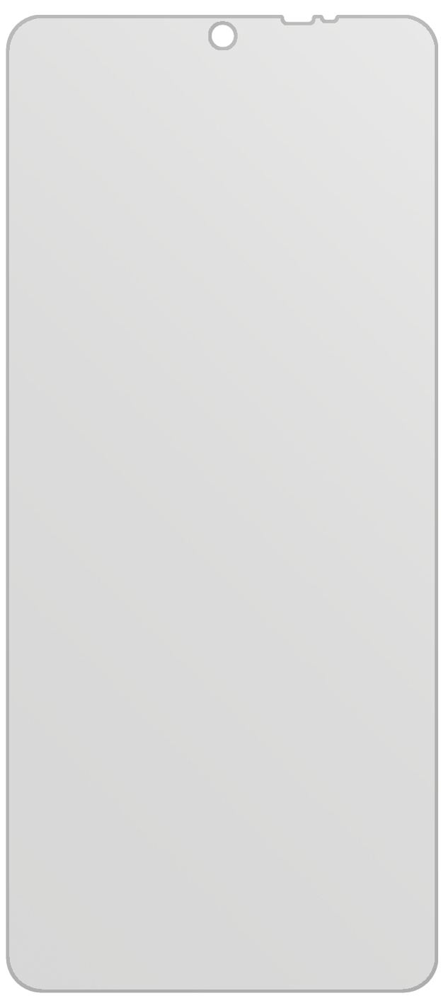 dipos Displayschutz für LG K50S, mattierte Oberfläche, geringe Dicke und perfekte Passform