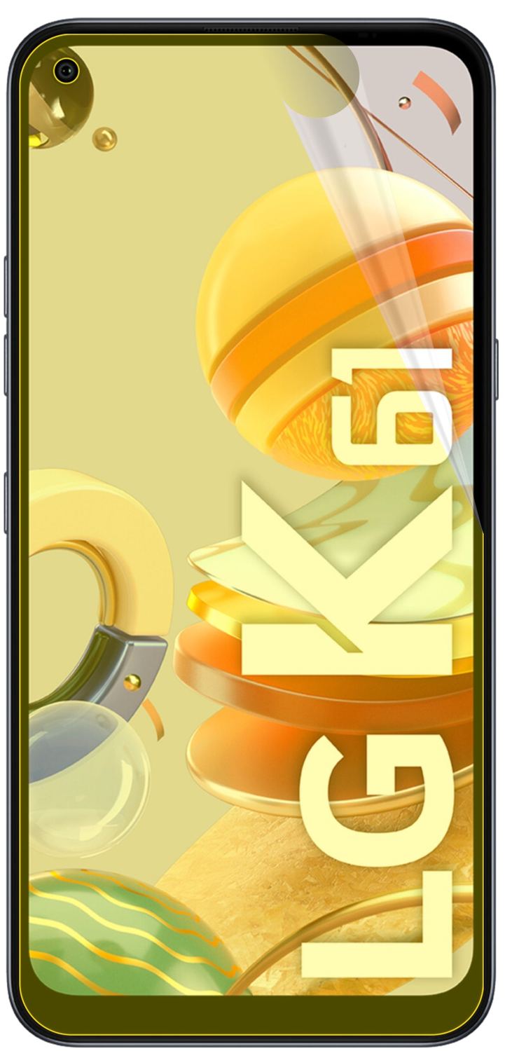 3x 3D Full Cover Schutzfolie für LG K61
