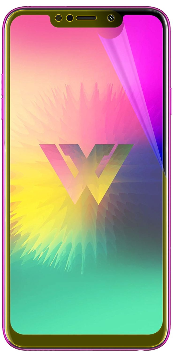 dipos Displayschutz für LG W10, transparente Oberfläche, geringe Dicke und perfekte Passform