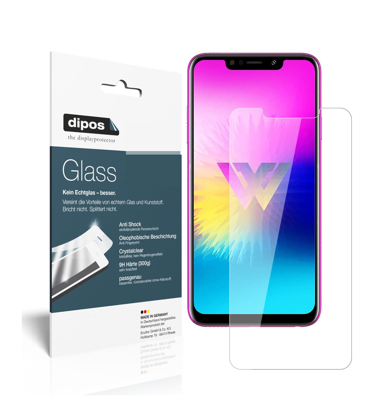 Perfekte Passform und ultimative Qualität: Unser 9H Panzerglas bietet Schutz für LG-W10