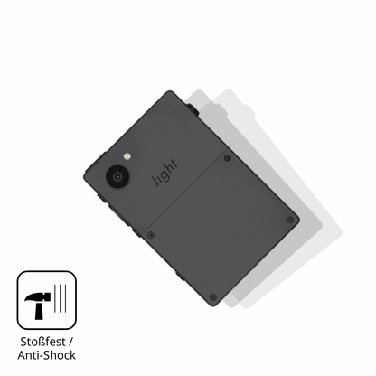 2x 9H Schutzfolie matt für Light Phone 3 Rückseite Panzerfolie