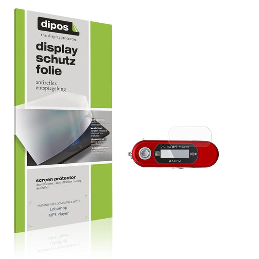 4x Schutzfolie matt für Lobamop MP3 Player Display-Schutzfolie