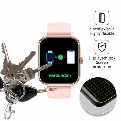 dipos Displayschutz für LODIMEKE P133 1.96, transparente Oberfläche, geringe Dicke und perfekte Passform