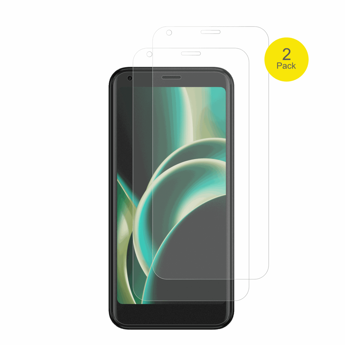 dipos Displayschutz f�r Luakug 10.1 Zoll HD Digitaler Bilderrahmen, transparente Oberfl�che, perfekte Passform auch f�r die Rundungen