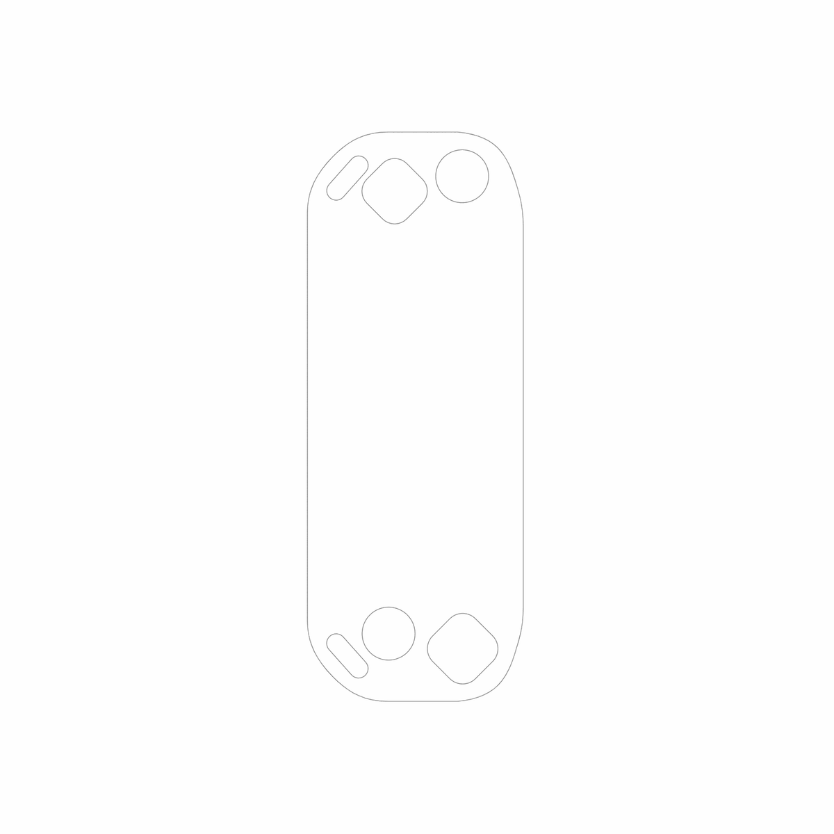 2x Schutzfolie matt für MANGMI Pocket Max Display-Schutzfolie