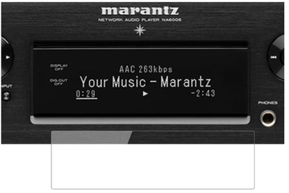 2x 9H Schutzfolie für Marantz NA 6006 Panzerfolie