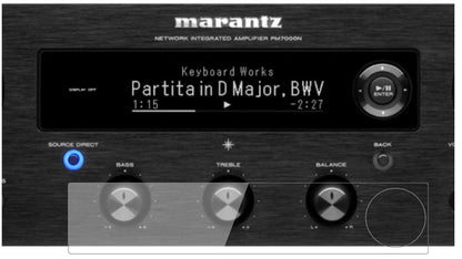 2x 9H Schutzfolie für Marantz PM7000N Panzerfolie