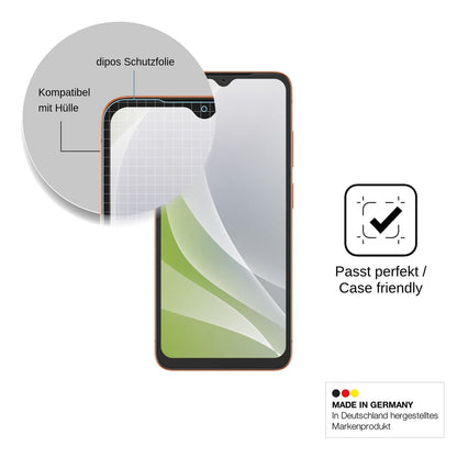 4x Schutzfolie matt für Doogee Note 57 Display-Schutzfolie