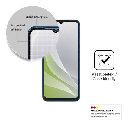 4x Schutzfolie matt für Doogee Note 57 Pro Display-Schutzfolie