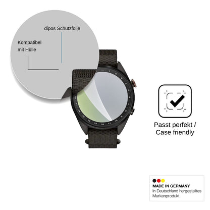 6x Schutzfolie matt für Garmin Approach S72 Display-Schutzfolie