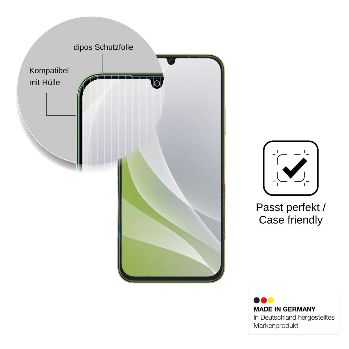 4x Schutzfolie matt für OnePlus N6 Lite Display-Schutzfolie