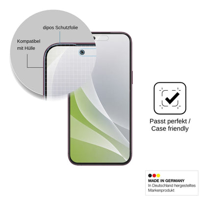 4x Schutzfolie matt für Oukitel C18 Pro Max Display-Schutzfolie