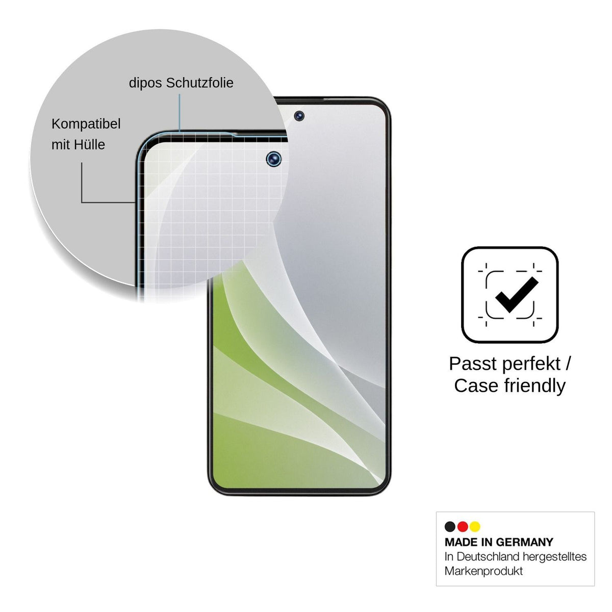 4x Schutzfolie matt für Oukitel C68 Display-Schutzfolie