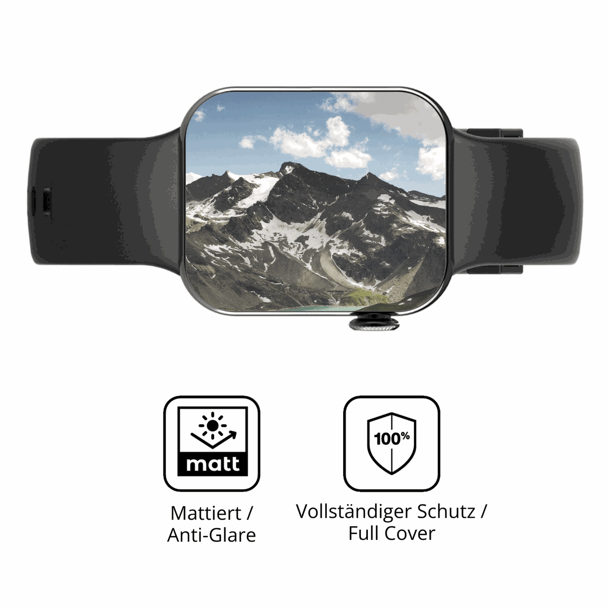 Flexible TPU-Folie passend zugeschnitten für MaxCom FW26 Oxygen Pro, vollständige Abdeckung