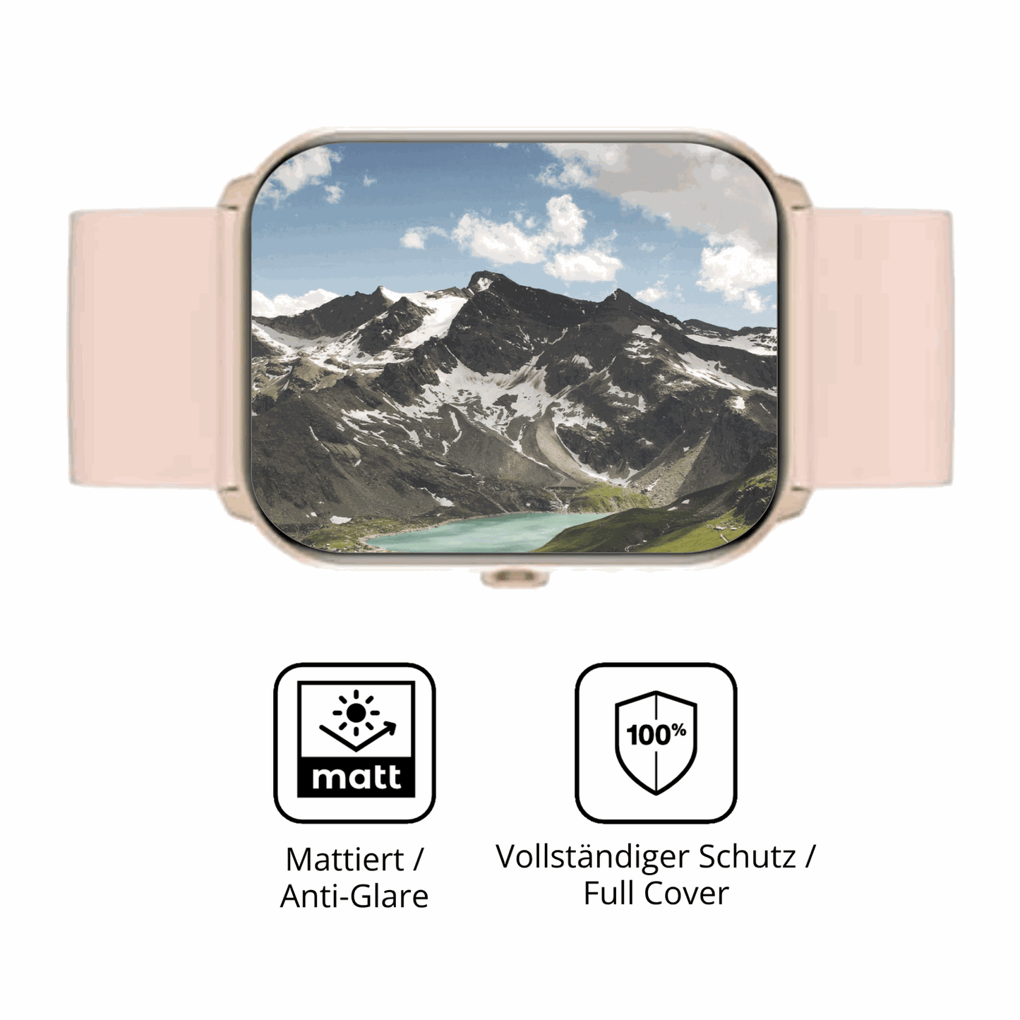Flexible TPU-Folie passend zugeschnitten für MaxCom FW36, vollständige Abdeckung