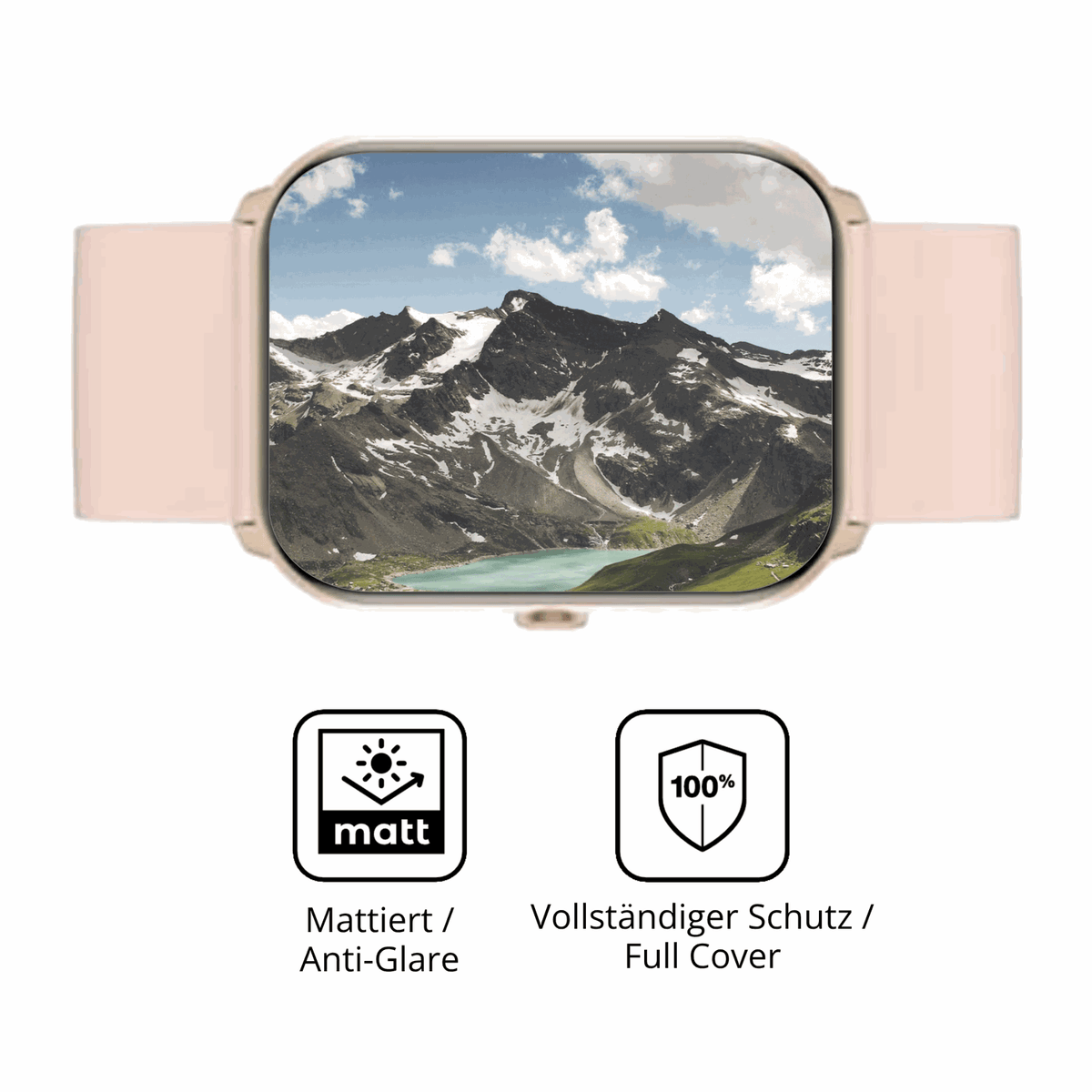 Flexible TPU-Folie passend zugeschnitten für MaxCom FW36, vollständige Abdeckung
