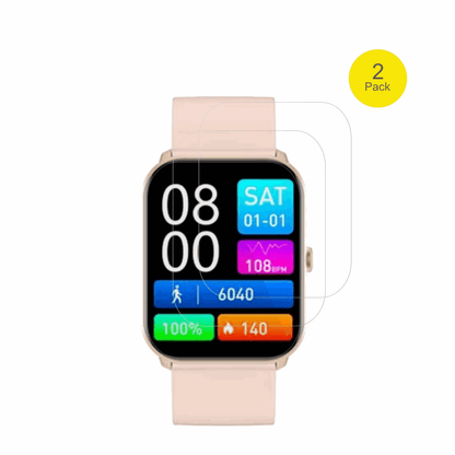 MaxComFW36 mit aufgebrachter dipos Displayschutzfolie, glasklare Darstellung ohne Einschränkungen
