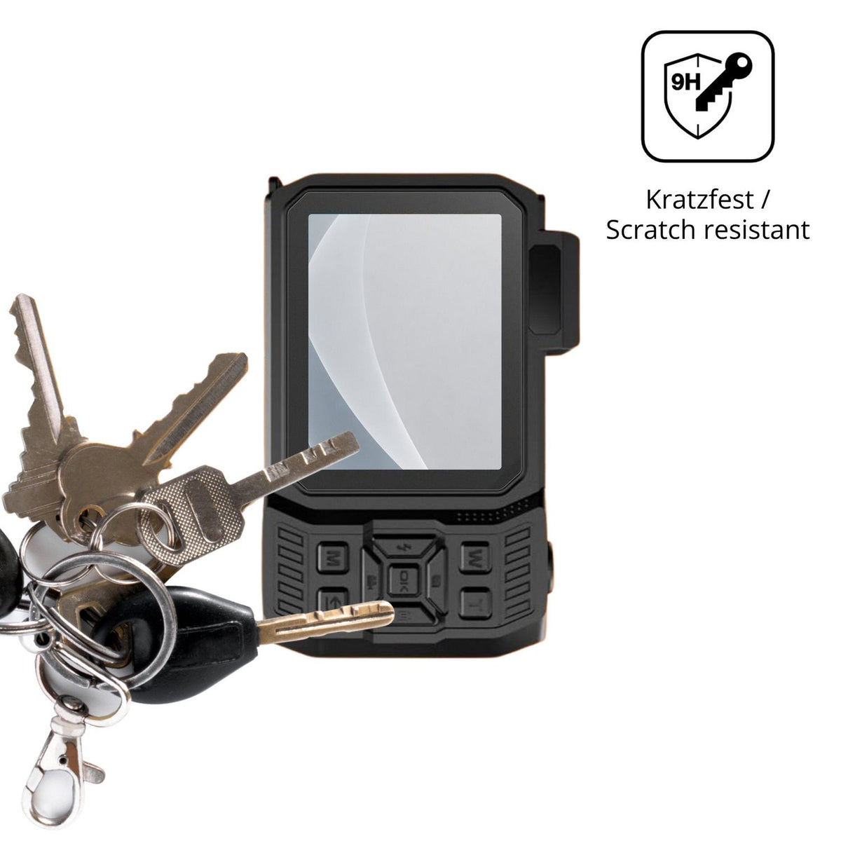 dipos Displayschutz für MaxMango D50, mattierte Oberfläche, robuste Festigkeit und perfekte Passform