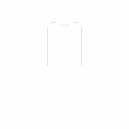 dipos Displayschutz für Maxvi B241, mattierte Oberfläche, geringe Dicke und perfekte Passform