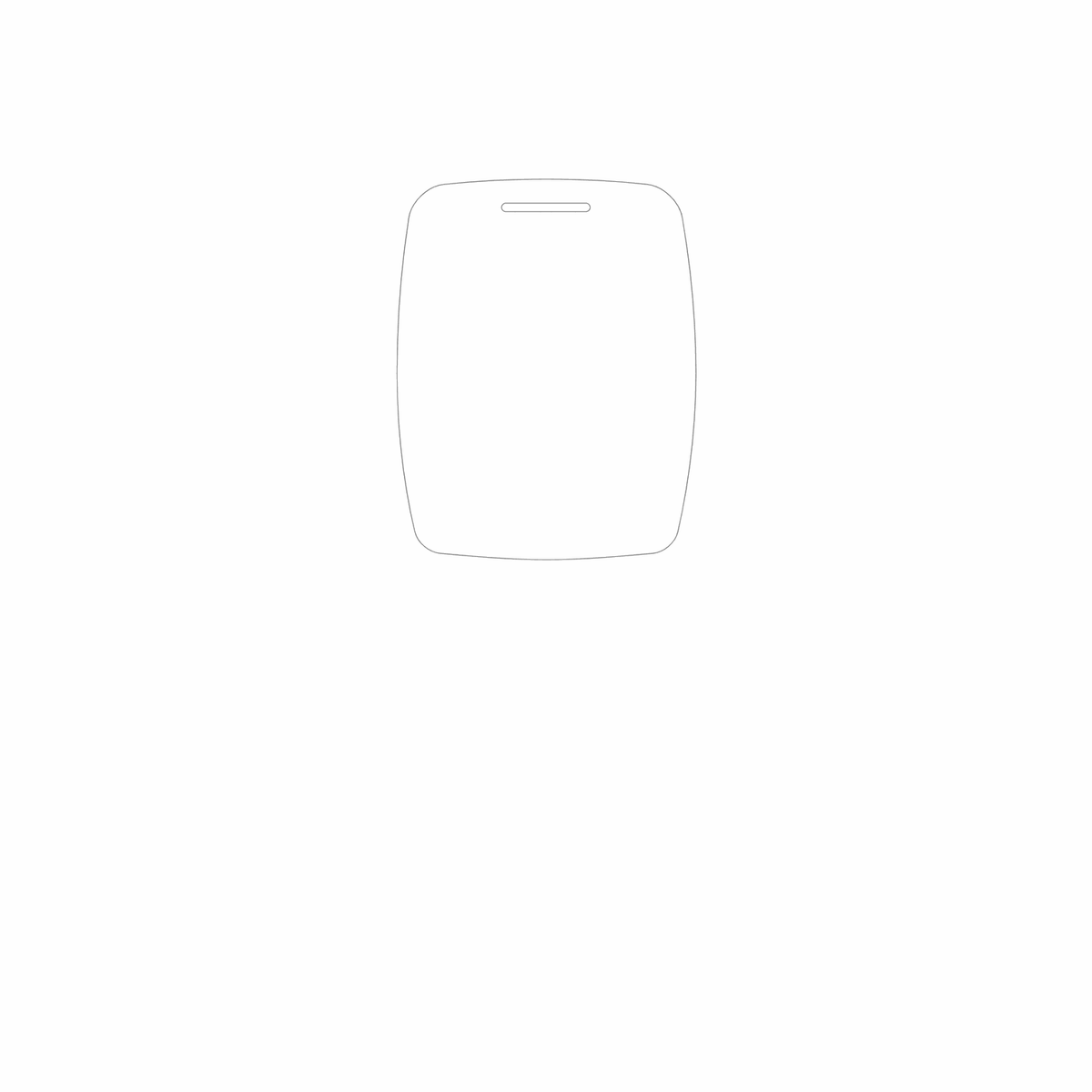 dipos Displayschutz für Maxvi C45, mattierte Oberfläche, geringe Dicke und perfekte Passform