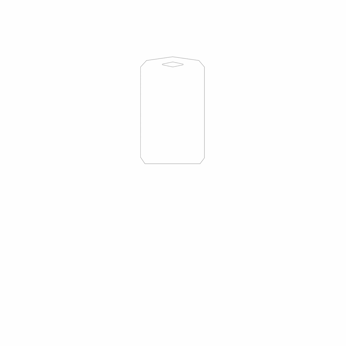 dipos Displayschutz für Maxvi E10, mattierte Oberfläche, geringe Dicke und perfekte Passform