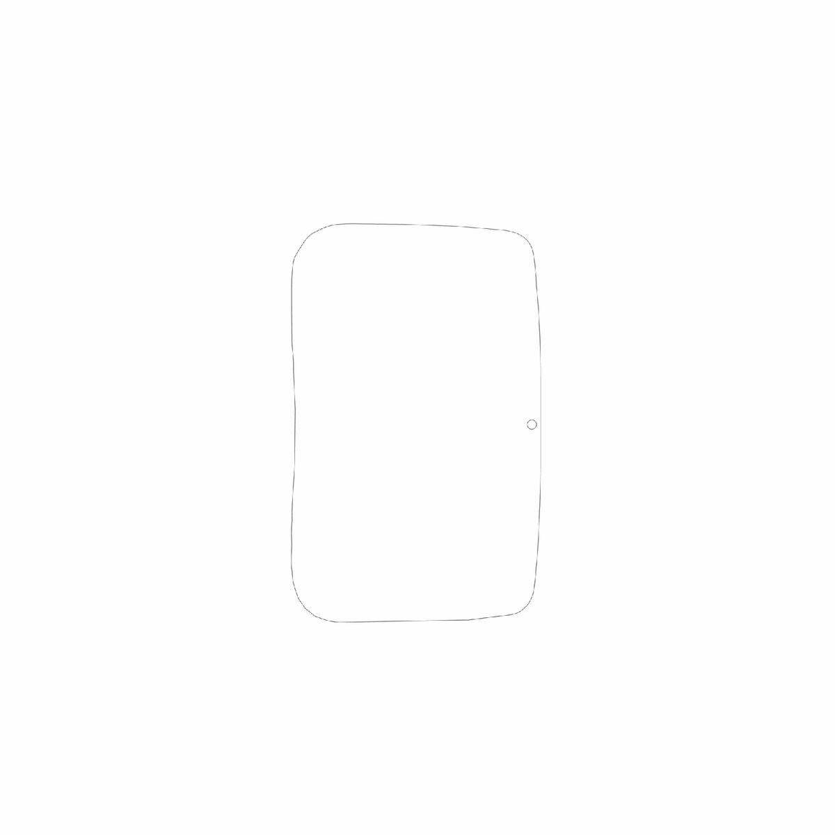 dipos Displayschutz für Mediacom Smart Kid 8, mattierte Oberfläche, geringe Dicke und perfekte Passform