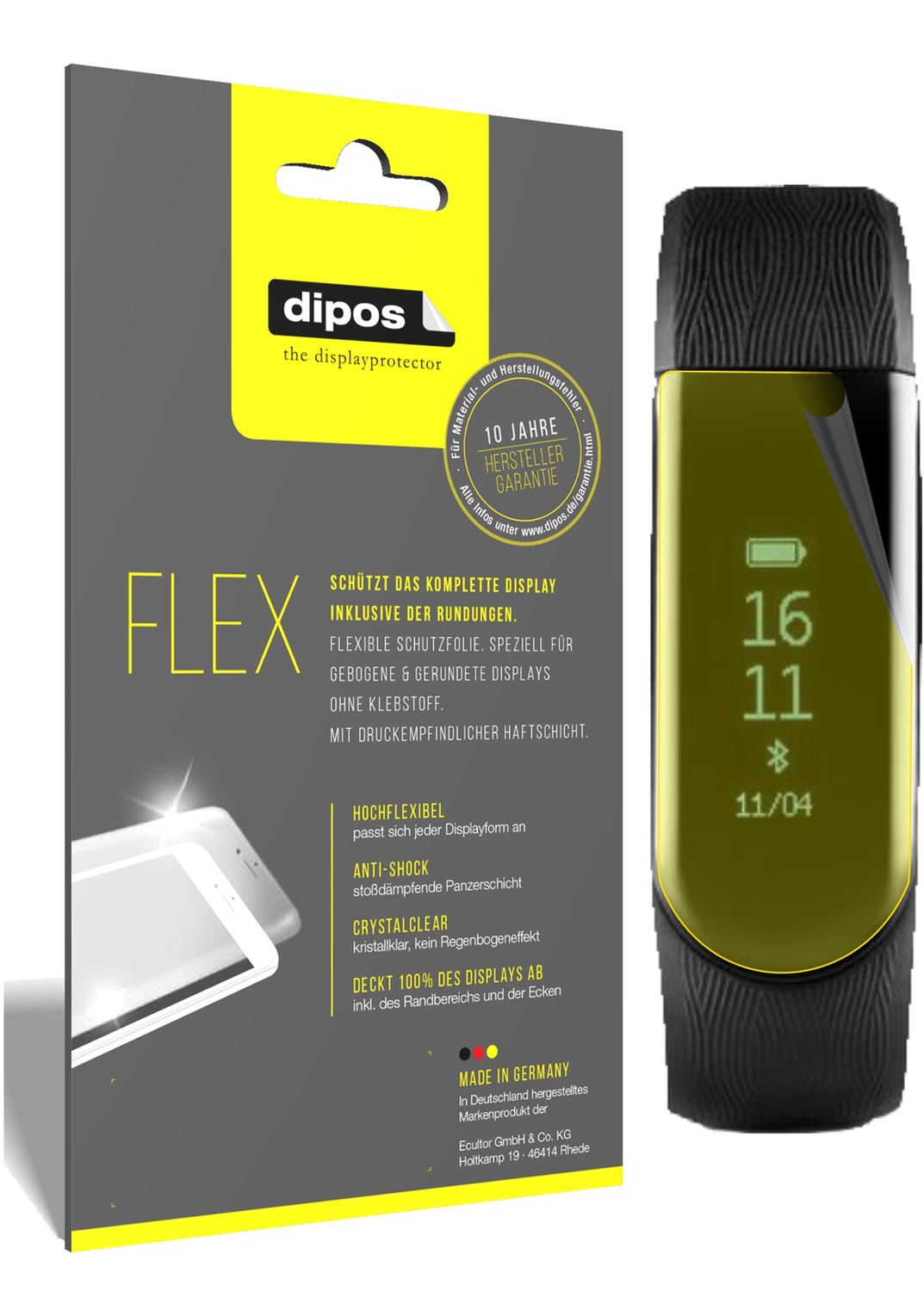 3D Full Cover Displayschutzfolie: Case-freundlicher Schutz mit perfekter Passform für dein Display. 