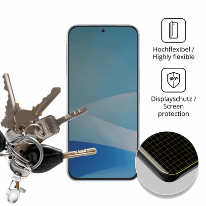 dipos Displayschutz für Meizu Note 16 Pro, mit Blickschutzfilter und perfekter Passform auch für die Rundungen