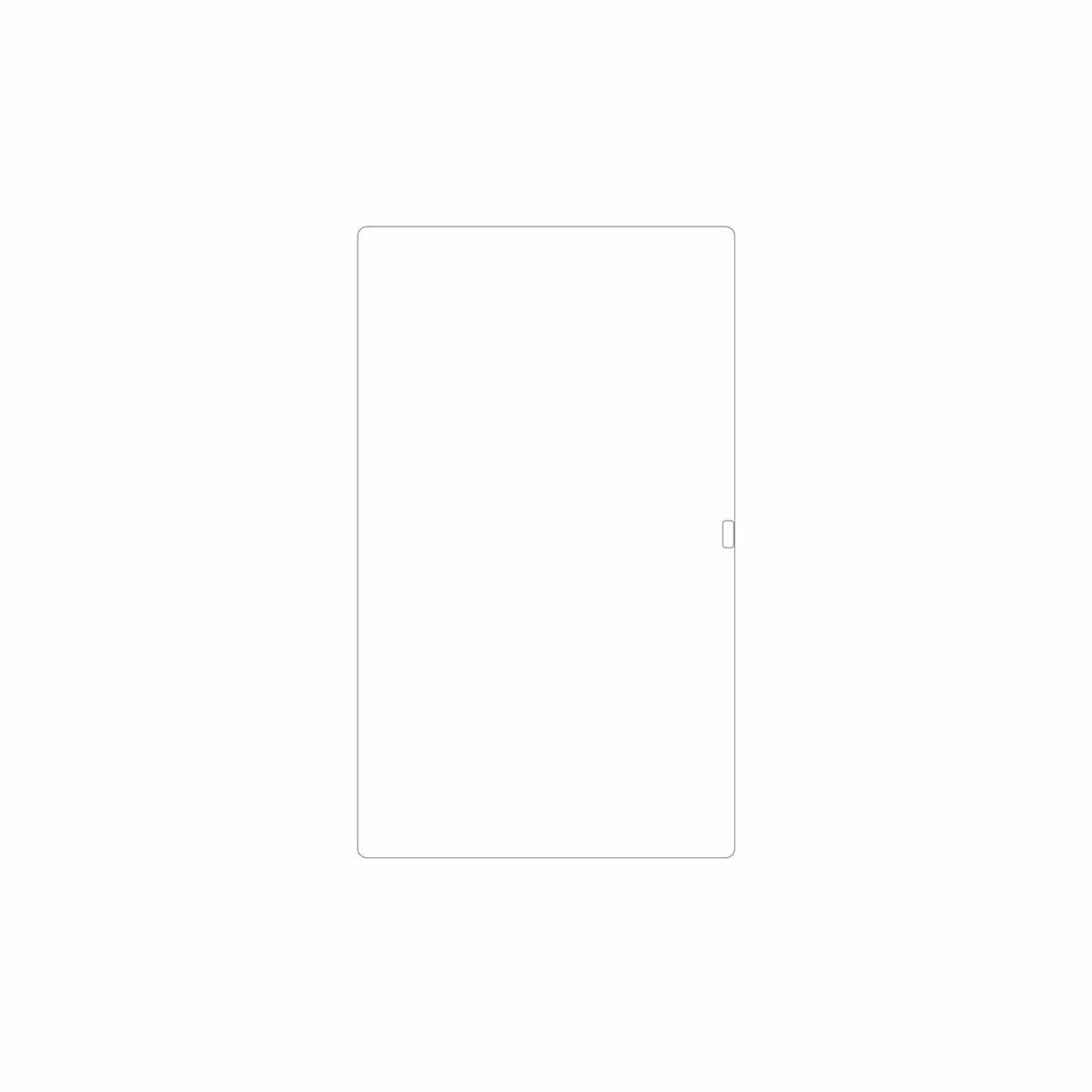 dipos Displayschutz für meswao15.6 zoll, mattierte Oberfläche, geringe Dicke und perfekte Passform