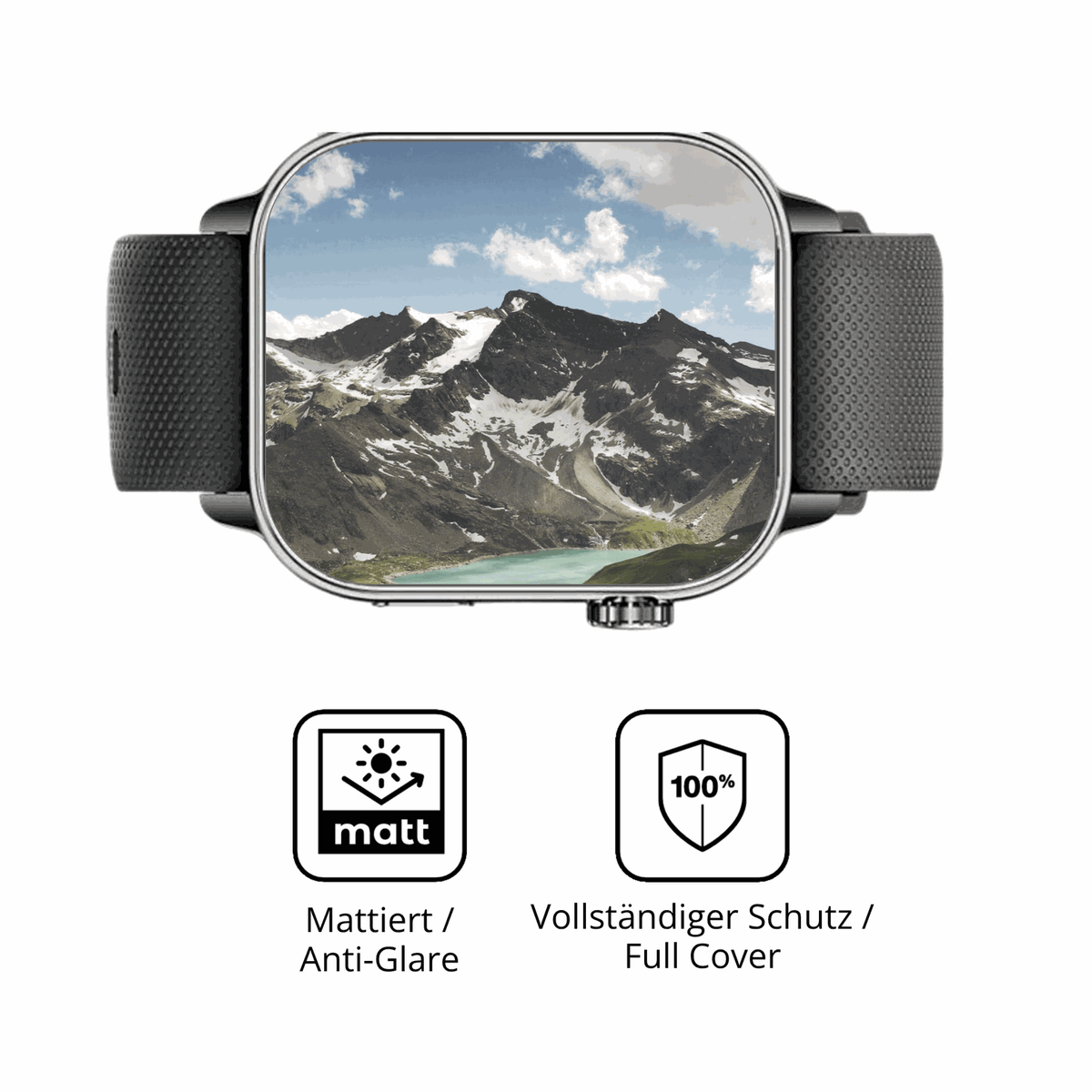 Flexible TPU-Folie passend zugeschnitten für MFVLP LC210 1.85 Zoll, vollständige Abdeckung
