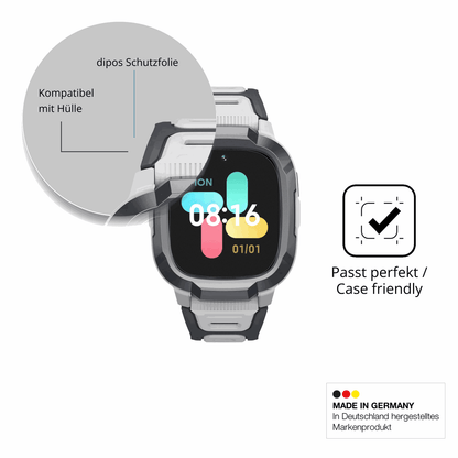 Schutzfolie mit optimaler Passform, zur Verwendung mit Hüllen geeignet