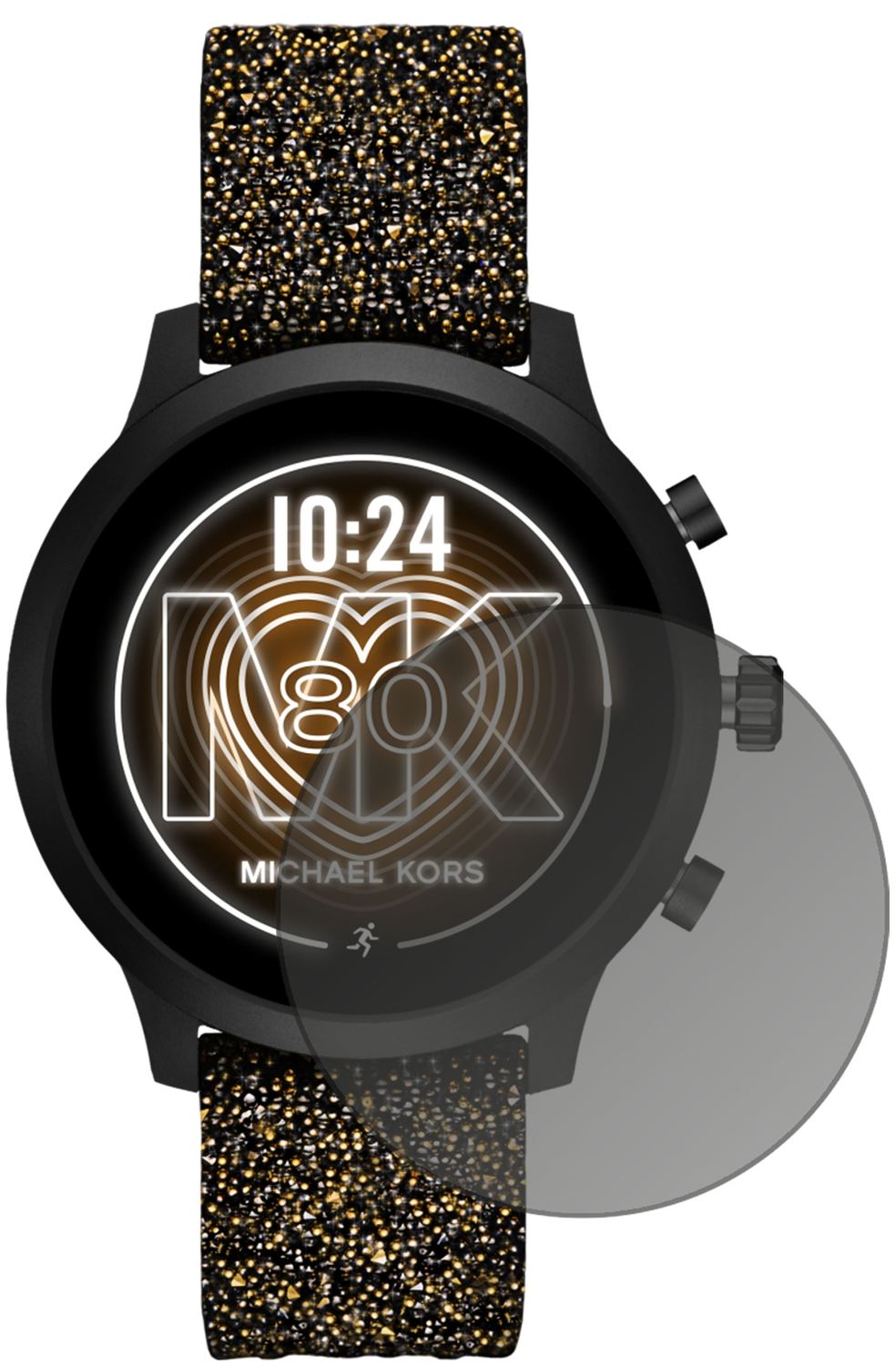 Blickschutzfolie für Michael Kors Access GO matt Schutzfolie Privacy
