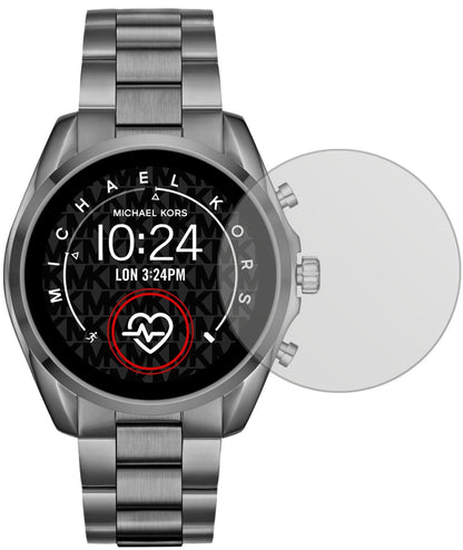 2x Schutzfolie matt für Michael Kors Bradshaw 2 Display-Schutzfolie