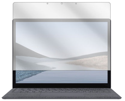 MicrosoftSurface Laptop 3 13.5 Zoll mit aufgebrachter dipos Displayschutzfolie, glasklare Darstellung ohne Einschränkungen